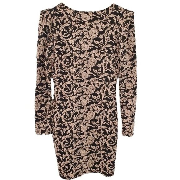 Valleygirl | Decorative Floral Print Dress - Picture 2 of 7